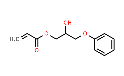 (2-hydroxy-3-phenoxypropyl) prop-2-enoate