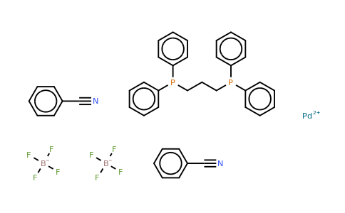 Palladium(II)[1,3-bis(diphenylphosphino)propane]-bis(benzonitrile)-bis-tetrafluoroborate