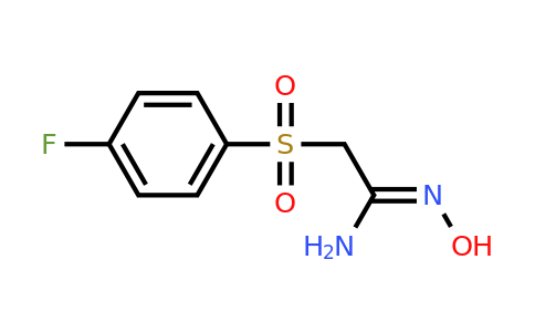 2-(4-Fluorobenzenesulphonyl)acetamidoxime