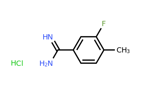 3-Fluoro-4-methyl-benzamidine hydrochloride