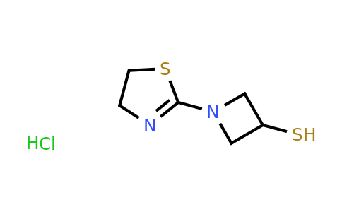 3-Azetidinethiol, 1-(4,5-dihydro-2-thiazolyl)-, monohydrochloride