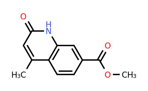 Methyl 4-methyl-2-oxo-1H-quinoline-7-carboxylate