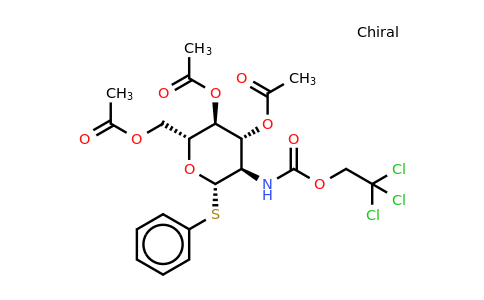 Phenyl 3,4,6-Tri-O-acetyl-2-deoxy-1-thio-2-(2,2,2-trichloroethoxycarbonylamino)-β-D-glucopyranoside