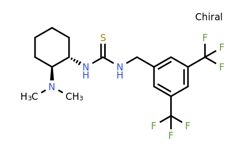 1-(3,5-Bis(trifluoromethyl)benzyl)-3-((1S,2S)-2-(dimethylamino)cyclohexyl)thiourea