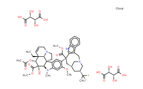 Vinflunine (ditartrate)