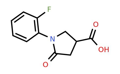 1-(2-Fluorophenyl)-5-oxo-pyrrolidine-3-carboxylic acid