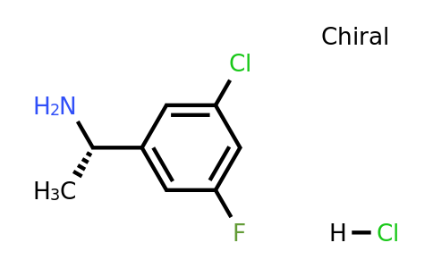 (S)-1-(3-Chloro-5-fluorophenyl)ethanamine hydrochloride