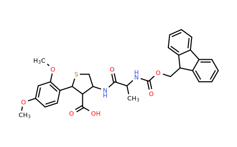 Fmoc-Ala-Cys(Psi(Dmp,H)pro)-OH