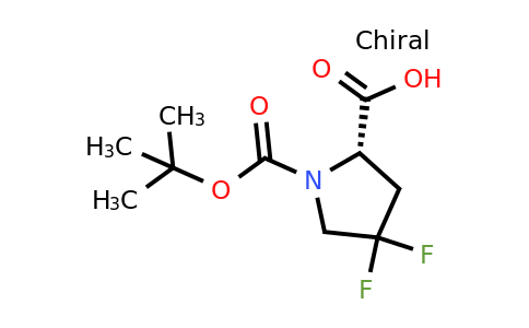 (2S)-1-Tert-butoxycarbonyl-4,4-difluoro-pyrrolidine-2-carboxylic acid