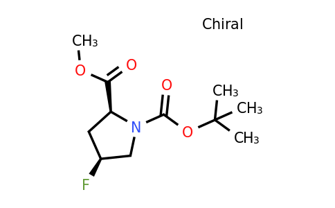 cis-(2S,4S)-4-Fluoro-pyrrolidine-1,2-dicarboxylic acid 1-tert-butyl ester 2-methyl ester