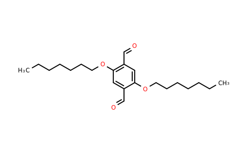 2,5-Bis(heptyloxy)terephthalaldehyde
