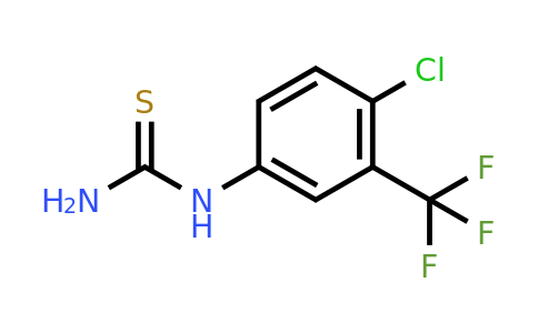 1-[4-Chloro-3-(trifluoromethyl)phenyl]thiourea