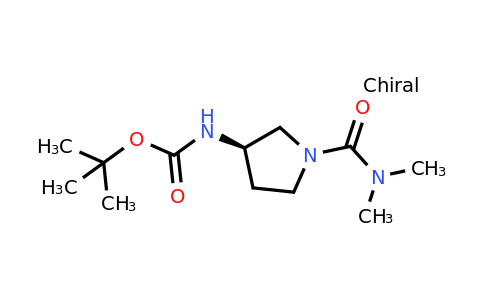 (R)-3-(Boc-amino)-N,N-dimethylpyrrolidine-1-carboxamide