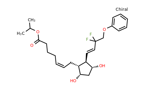 (Z)-Isopropyl 7-((1R,2R,3R,5S)-2-((E)-3,3-difluoro-4-phenoxybut-1-en-1-yl)-3,5-dihydroxycyclopentyl)hept-5-enoate