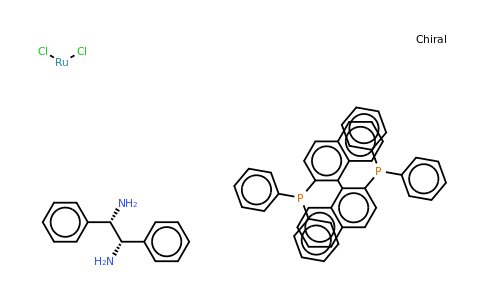 Dichloro[(R)-(+)-2,2'-bis(diphenylphosphino)-1,1'-binaphthyl][(1S,2S)-(-)-1,2-diphenylethylenediamine]ruthenium(II)
