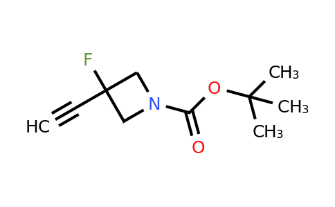 tert-butyl 3-ethynyl-3-fluoro-azetidine-1-carboxylate