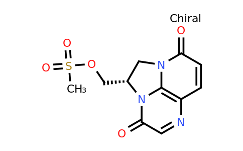 (S)-(3,8-dioxo-1,2-dihydro-3H,8H-2a,5,8a-triazaacenaphthylen-2-yl)methyl
methanesulfonate