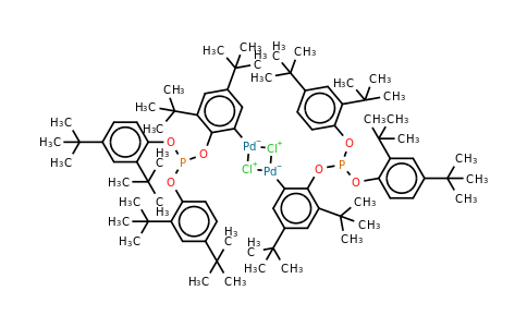 2-[Bis(2,4-di-tert-butyl-phenoxy)phosphinooxy]-3,5-di(tert-butyl)phenyl-palladium(II) chloride dimer