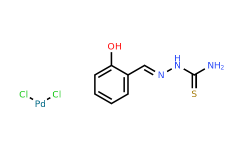 Salicylaldehyde thiosemicarbazone palladium(II) chloride