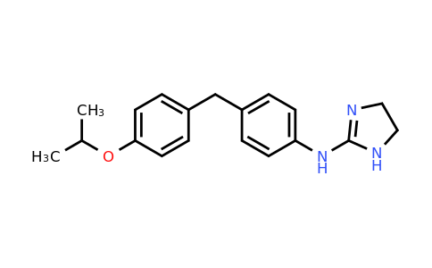 N-(4-(4-Isopropoxybenzyl)phenyl)-4,5-dihydro-1H-imidazol-2-amine