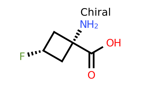 trans-1-Amino-3-fluorocyclobutanecarboxylic acid
