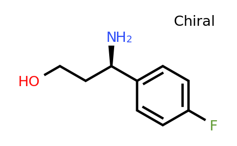 (3R)-3-Amino-3-(4-fluorophenyl)propan-1-ol