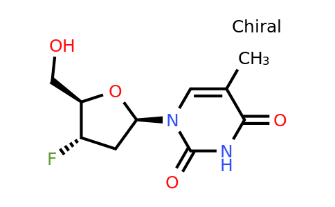 1-((2R,4S,5R)-4-Fluoro-5-(hydroxymethyl)tetrahydrofuran-2-yl)-5-methylpyrimidine-2,4(1H,3H)-dione
