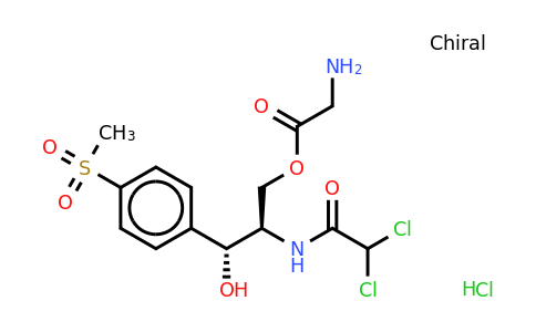 Thiamphenicol glycinate hydrochloride