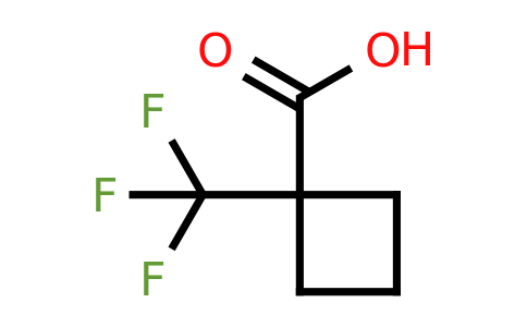 1-(Trifluoromethyl)-1-cyclobutane-1-carboxylic acid