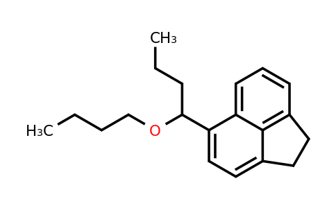 Acenaphthylene, 5-(1-butoxybutyl)-1,2-dihydro-