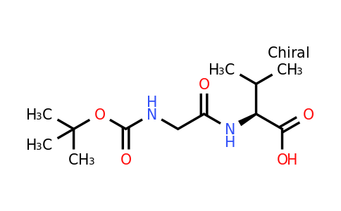 (S)-2-(2-((tert-Butoxycarbonyl)amino)acetamido)-3-methylbutanoic acid