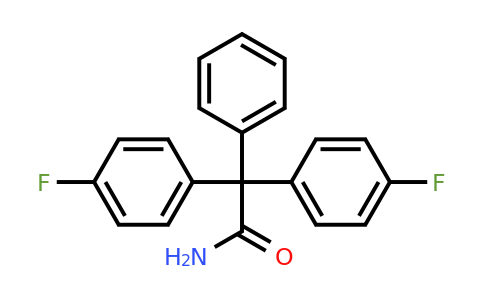2,2-Bis(4-fluorophenyl)-2-phenylacetamide