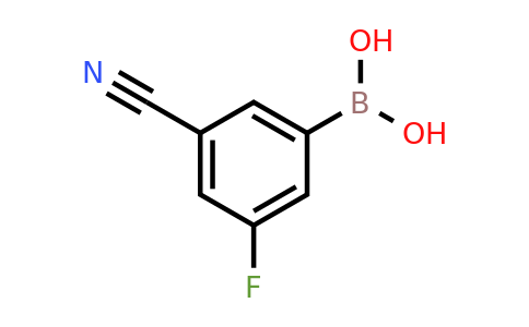(3-Cyano-5-fluoro-phenyl)boronic acid