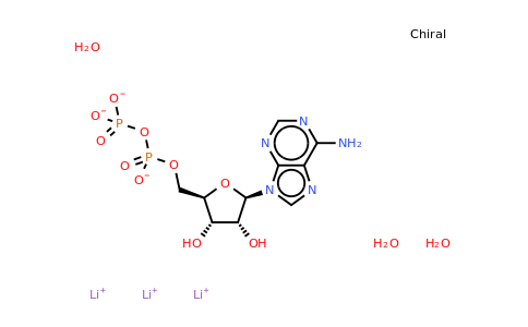 trilithium,[[(2R,3S,4R,5R)-5-(6-aminopurin-9-yl)-3,4-dihydroxyoxolan-2-yl]methoxy-oxidophosphoryl] phosphate