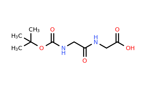 2-(2-((tert-Butoxycarbonyl)amino)acetamido)acetic acid