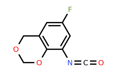 6-Fluoro-4H-1,3-benzodioxin-8-yl isocyanate