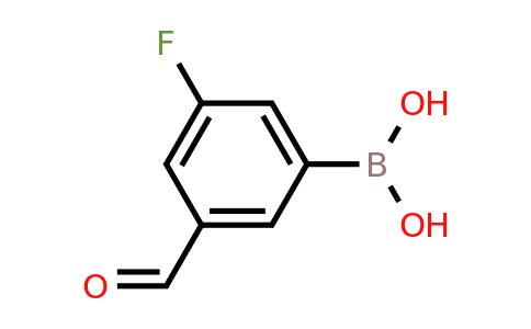 (3-Fluoro-5-formyl-phenyl)boronic acid