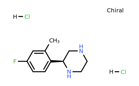 (S)-2-(4-Fluoro-2-methylphenyl)piperazine dihydrochloride