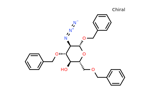 benzyl 2-azido-3,6-di-O-benzyl-2-deoxy-β-D-glucopyranoside