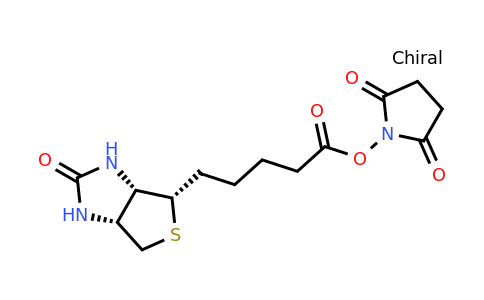 (2,5-dioxopyrrolidin-1-yl) 5-[(3aS,4S,6aR)-2-oxo-1,3,3a,4,6,6a-hexahydrothieno[3,4-d]imidazol-4-yl]pentanoate