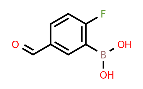 (2-Fluoro-5-formyl-phenyl)boronic acid
