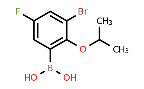 (3-Bromo-5-fluoro-2-isopropoxy-phenyl)boronic acid