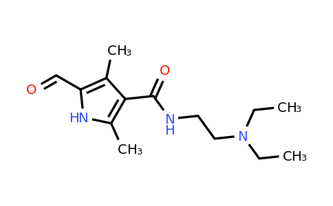 N-(2-(Diethylamino)ethyl)-5-formyl-2,4-dimethyl-1H-pyrrole-3-carboxamide