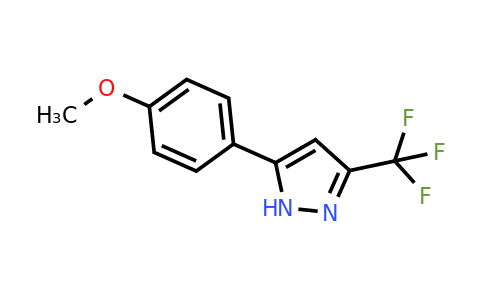5-(4-methoxyphenyl)-3-(trifluoromethyl)-1H-pyrazole