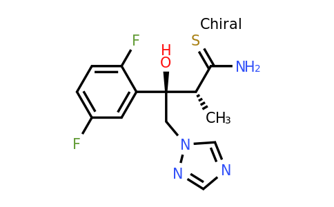(2R,3R)-3-(2,5-Difluorophenyl)-3-hydroxy-2-methyl-4-(1H-1,2,4-triazol-1-yl)butanethioamide