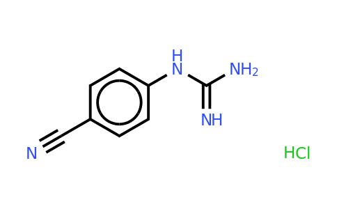2-(4-cyanophenyl)guanidine,hydrochloride