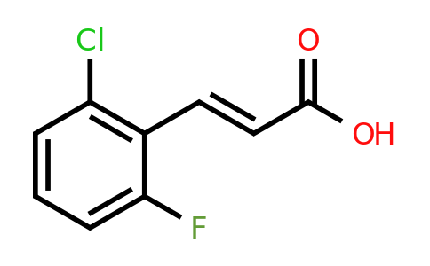 (2E)-3-(2-Chloro-6-fluorophenyl)acrylic acid