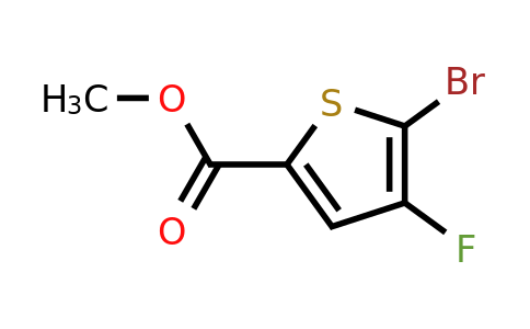 Methyl 5-bromo-4-fluorothiophene-2-carboxylate