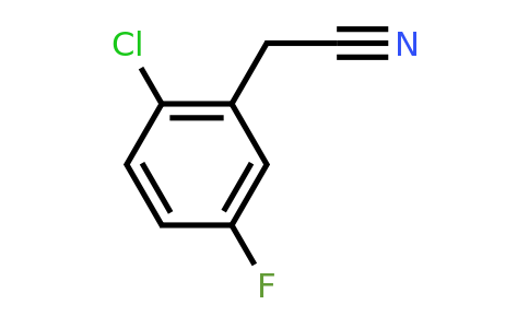 2-(2-chloro-5-fluoro-phenyl)acetonitrile