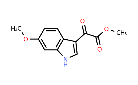 Methyl (6-methoxy-1H-indol-3-yl)(oxo)acetate